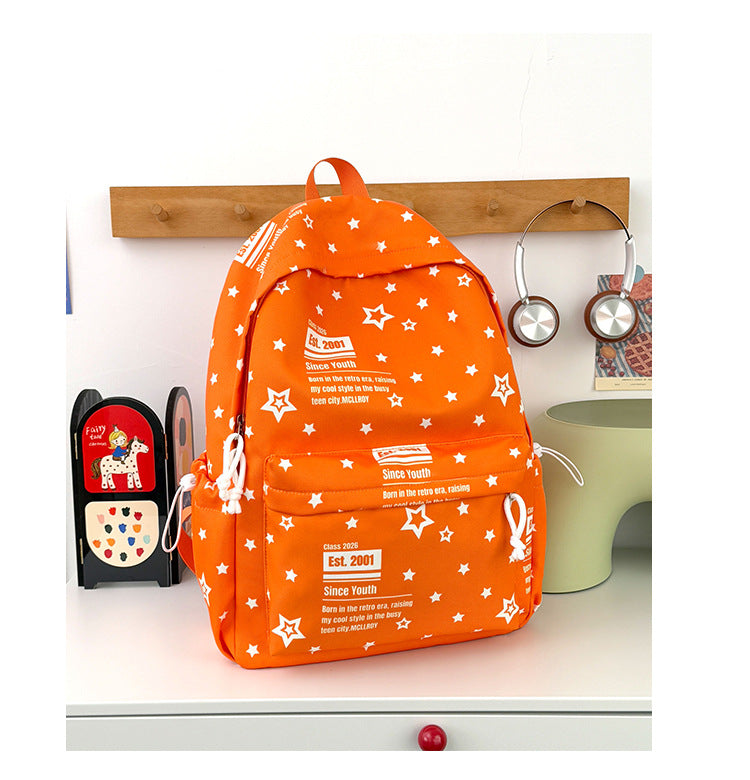 Retro-Inspired Graphic Backpack Kalsten