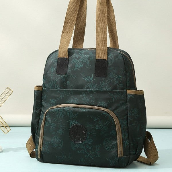 Floral Print Multi-Functional Backpack Kalsten
