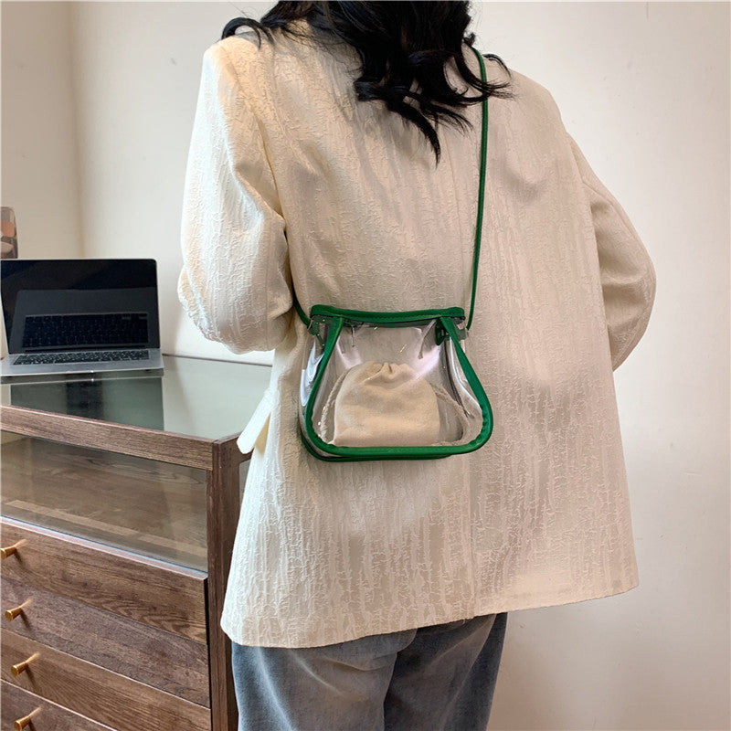 Transparent Mini Bucket Bag Kalsten