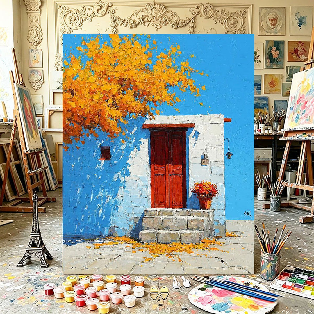 Autumn-Inspired Landscape Canvas Art Kalsten