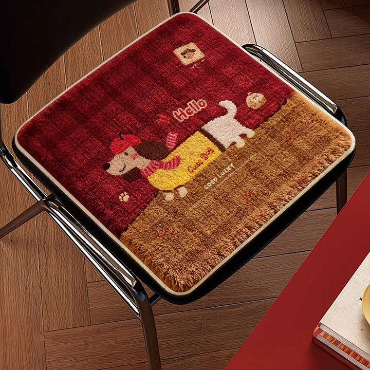 Cute Cat-Themed Chair Cushion Kalsten