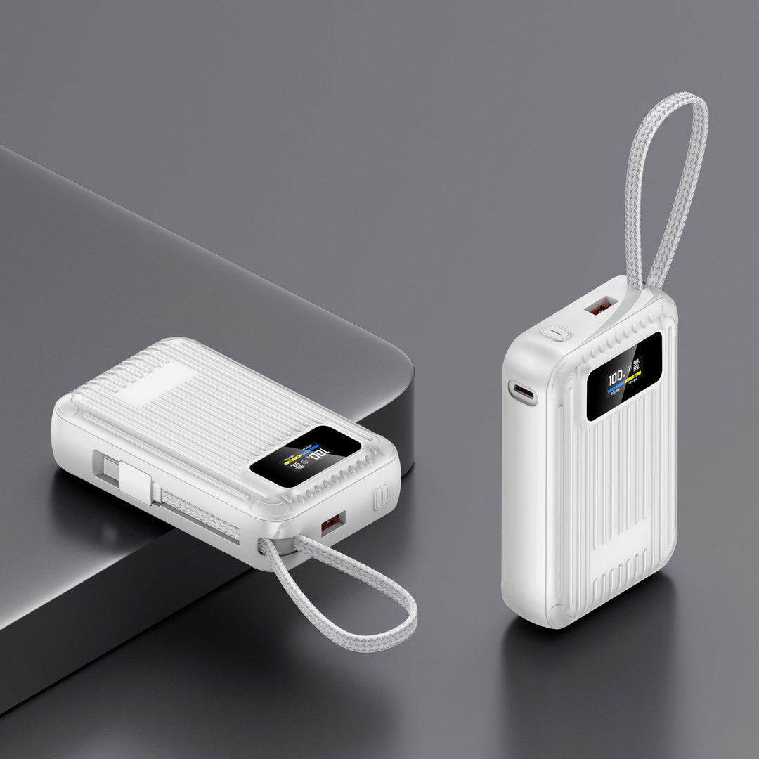 Compact power bank with intelligent LCD display and fast charging function Kalsten
