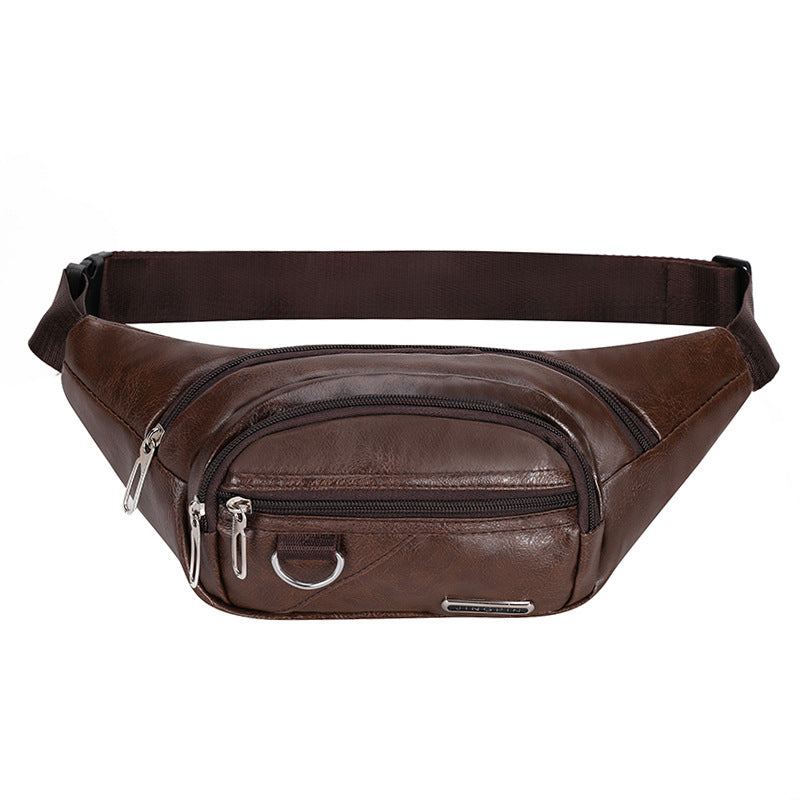 Casual Leather Fanny Pack