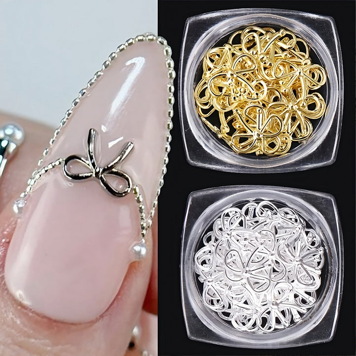Decorative Bow Nail Art Embellishments