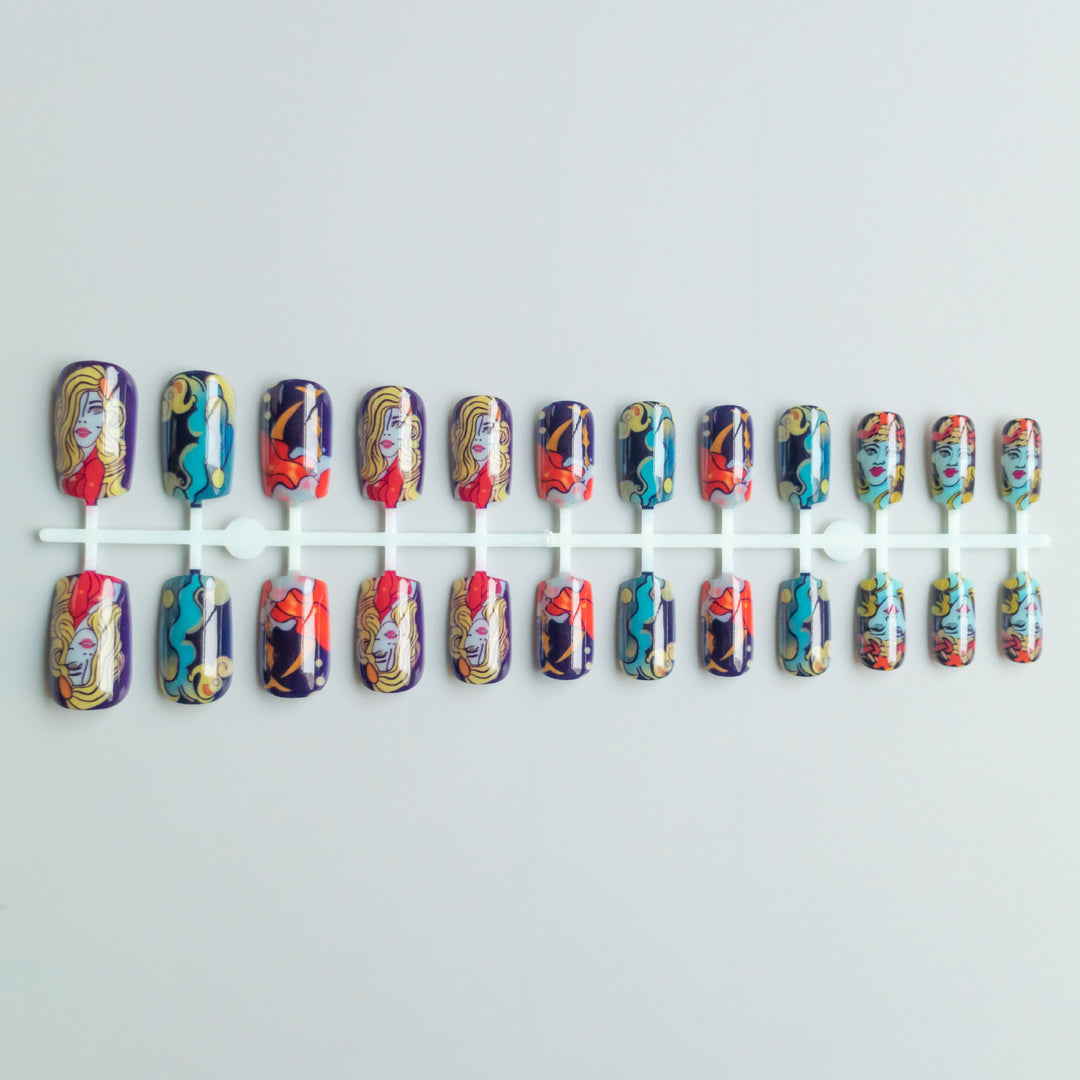 Artistic Character Nail Art Kit