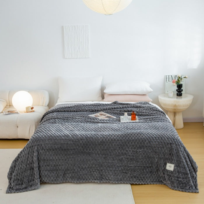 Textured Throw Blanket
