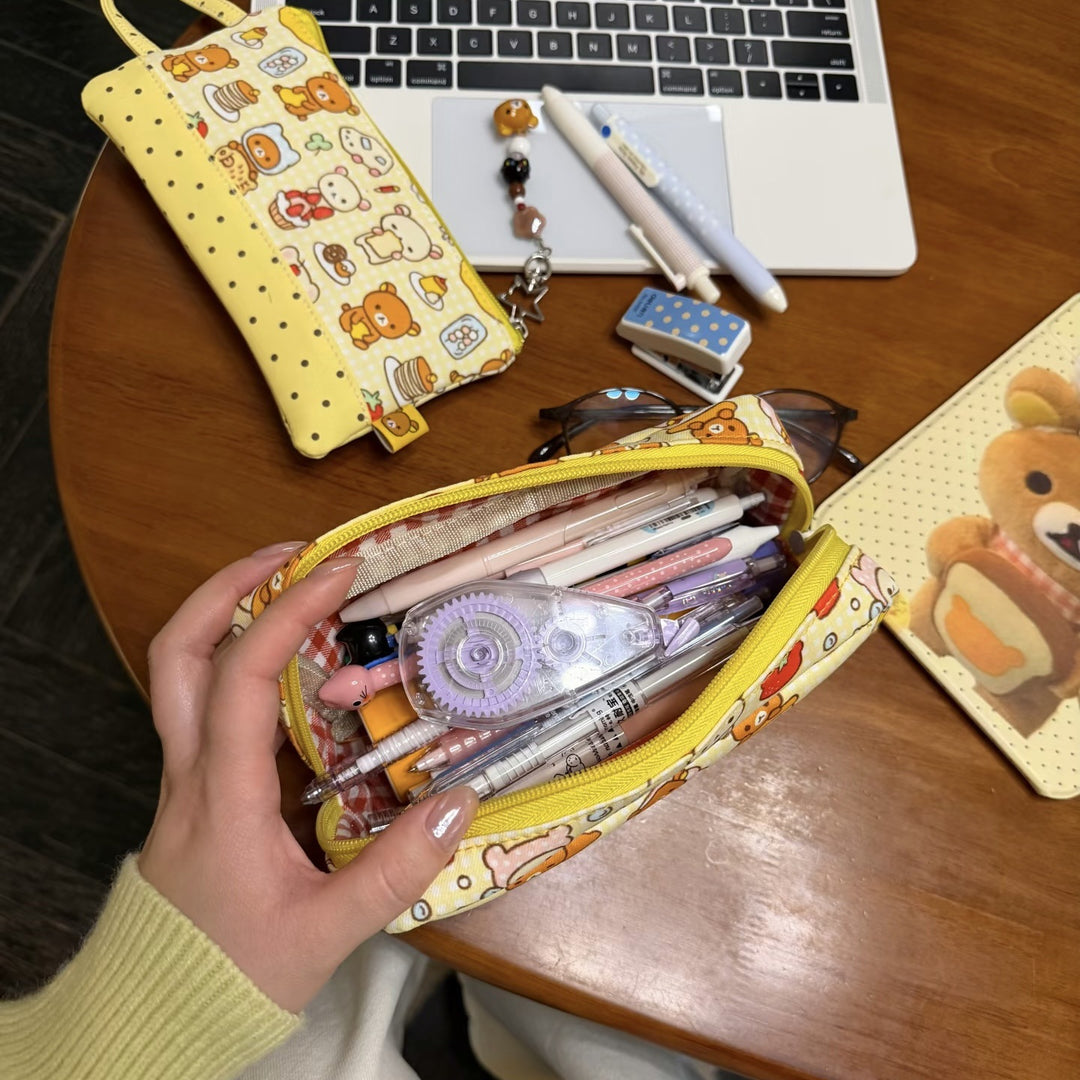 Cute Food-Themed Pencil Pouch