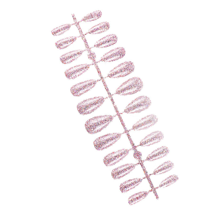 Glamorous Glitter Press-On Nail Set Kalsten