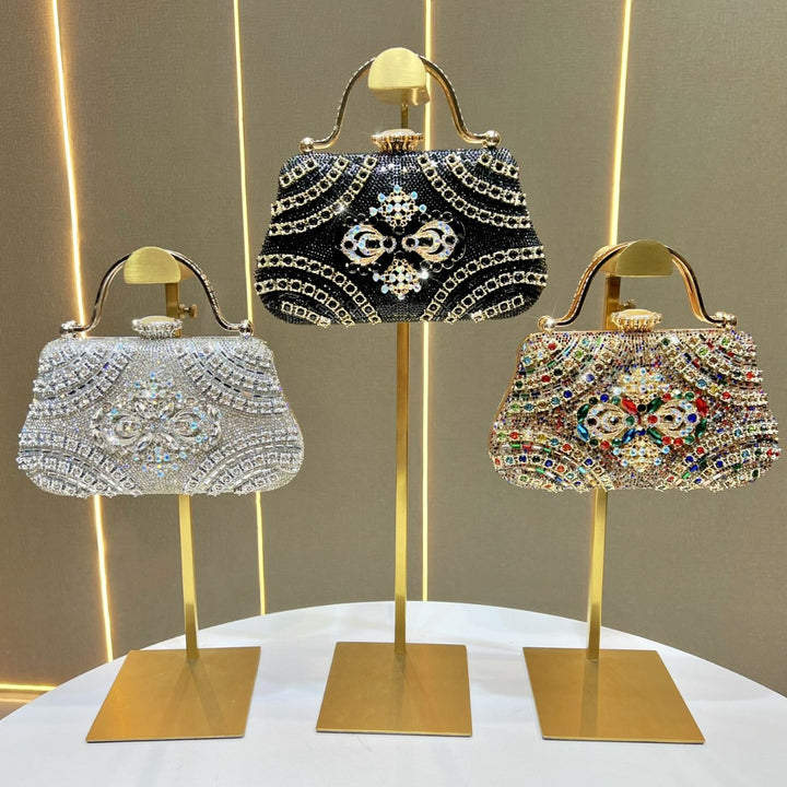 Ornate Handheld Evening Clutch