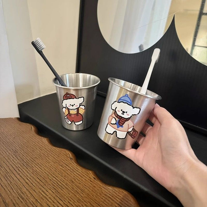 Stainless Steel Mug with Cute Animal Design Kalsten