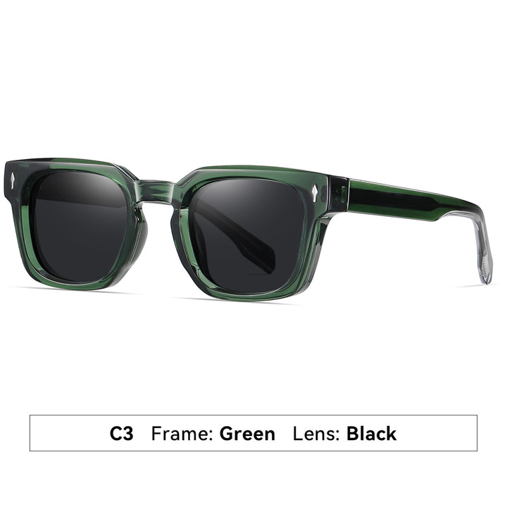 Women's fashionable sunglasses with square frame and gradient lenses Kalsten