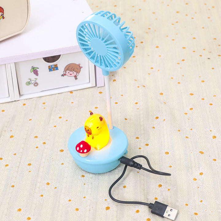 Women's USB Table Fan with LED Design Kalsten