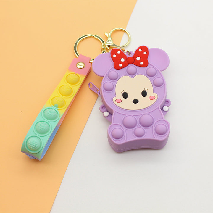 Women's Keychain with Pop It Design Kalsten