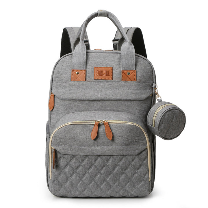 Quilted Multi-Functional Travel Backpack Kalsten