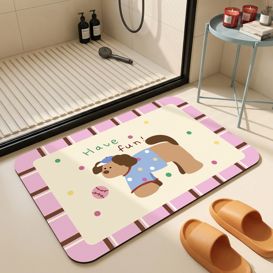 Cartoon-Themed Non-Slip Bath Mat Kalsten