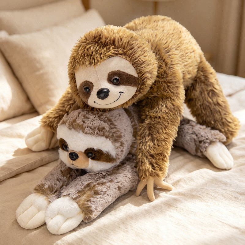 Plush Lifelike Crawling Sloth Cuddle Pillow Kalsten