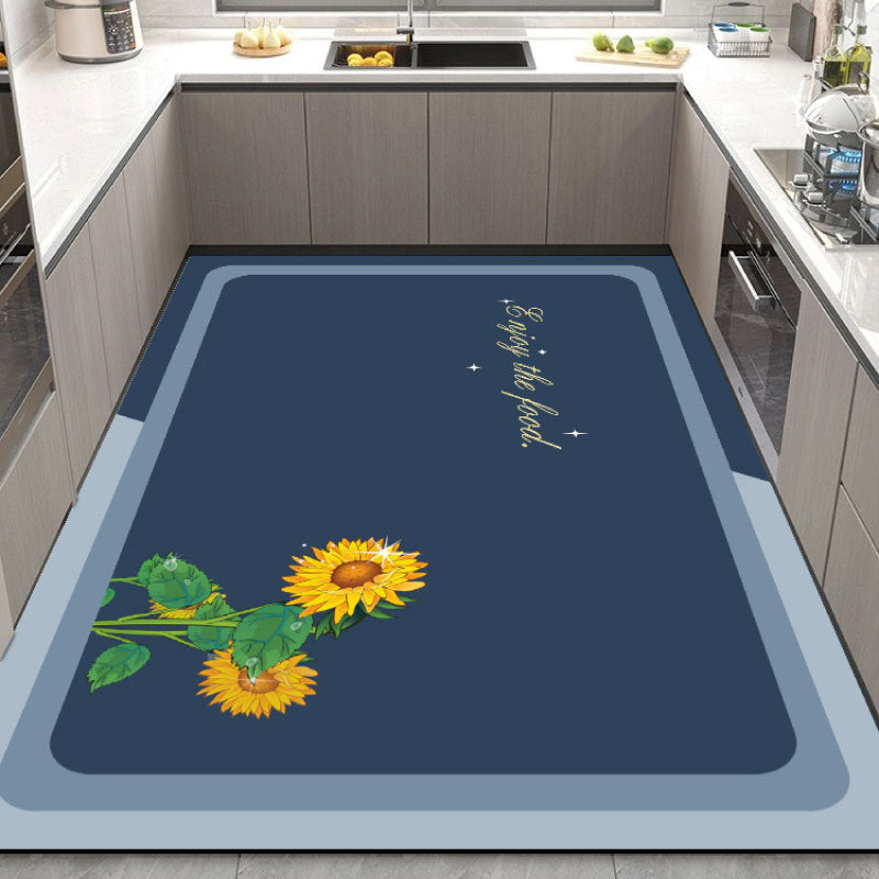 Kitchen Comfort Mat with Inspirational Design