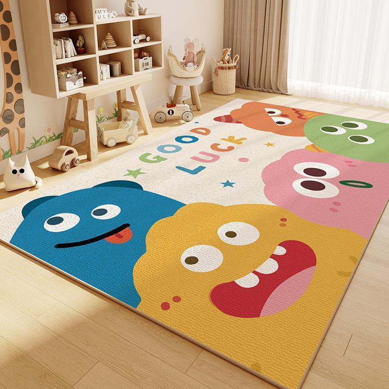 Playful Cartoon-Themed Area Rug