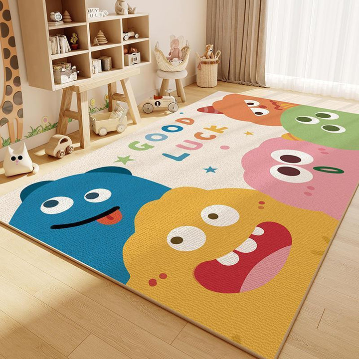 Playful Cartoon-Themed Area Rug