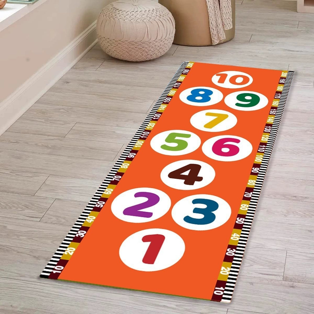 Playful Hopscotch Rug