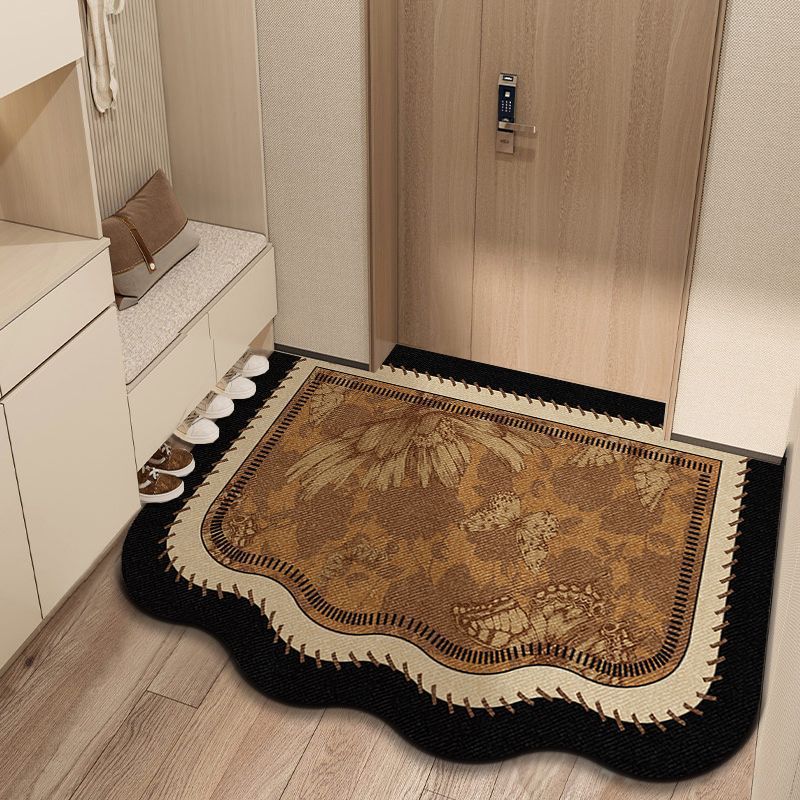 Elegant Floral Pattern Area Rug
