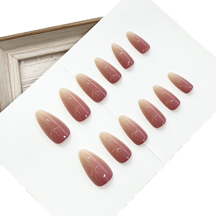 Elegant Ombre Press-On Nails Kalsten