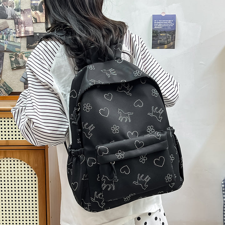 Stylish Printed Travel Backpack Kalsten