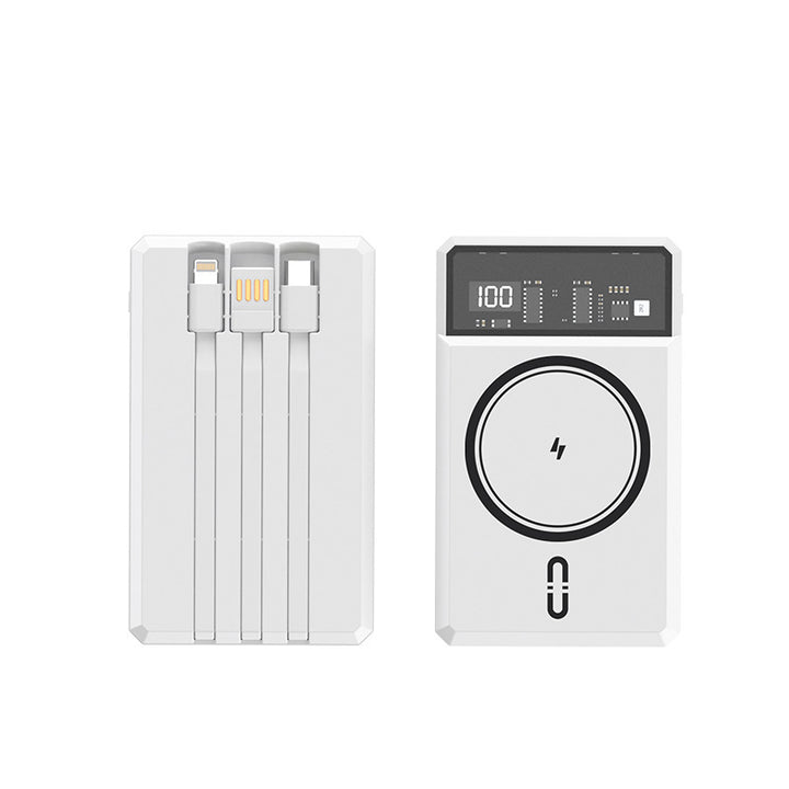 Power bank with integrated light and fast charging functions Kalsten