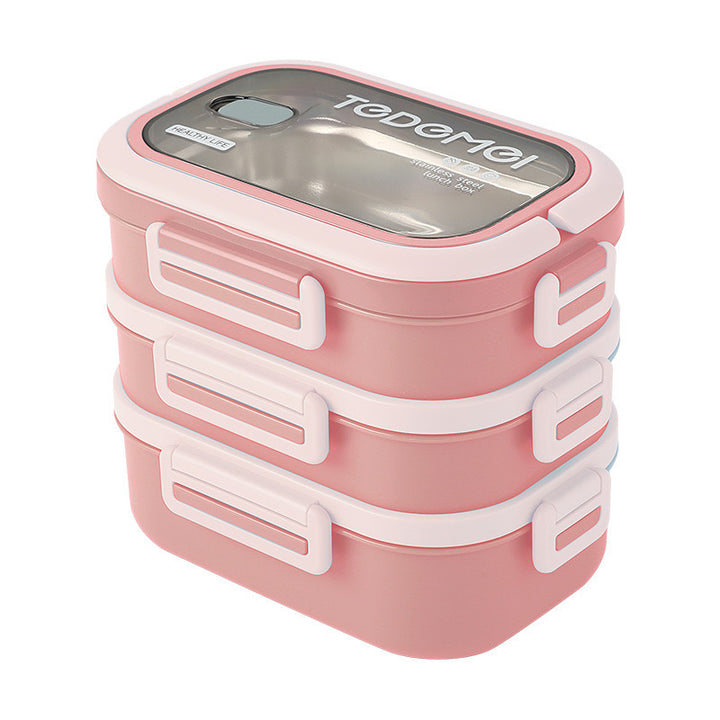 Multi-Compartment Insulated Food Storage Container