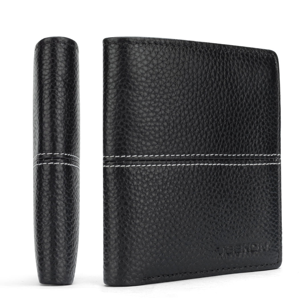 Textured Premium Leather Wallet Kalsten