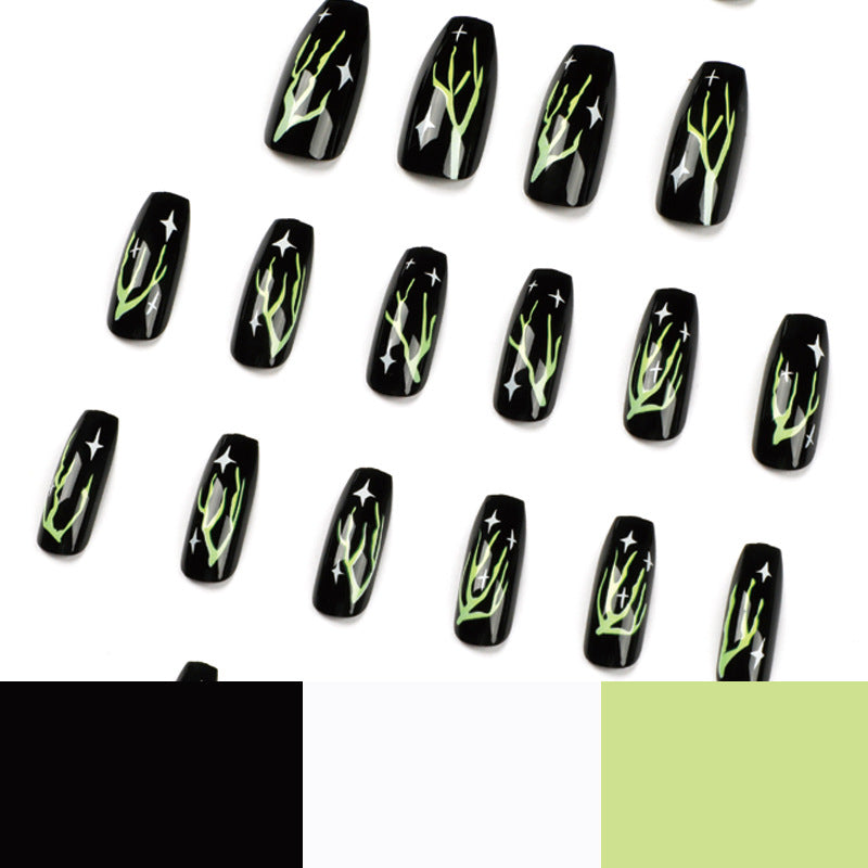 Creative Nail Art with Neon Motif Kalsten