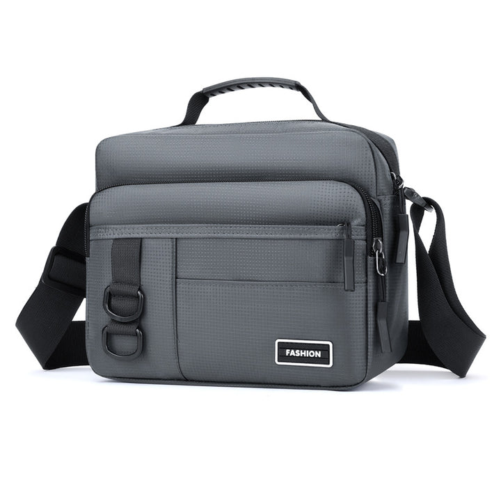 Multi-Pocket Utility Messenger Bag