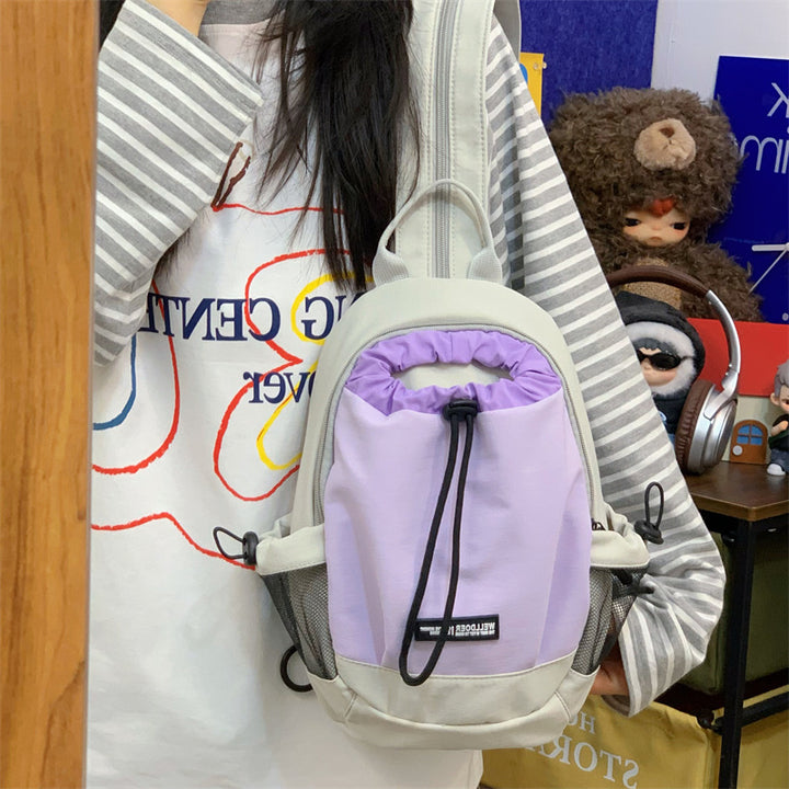 Drawstring Closure Casual Backpack Kalsten