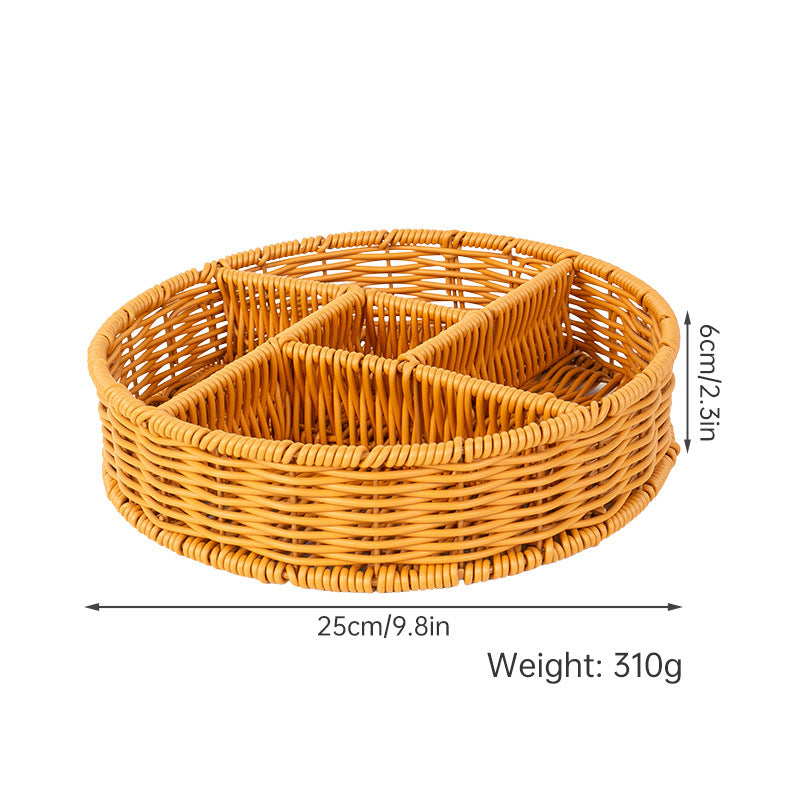 Round Woven Storage Organizer Kalsten