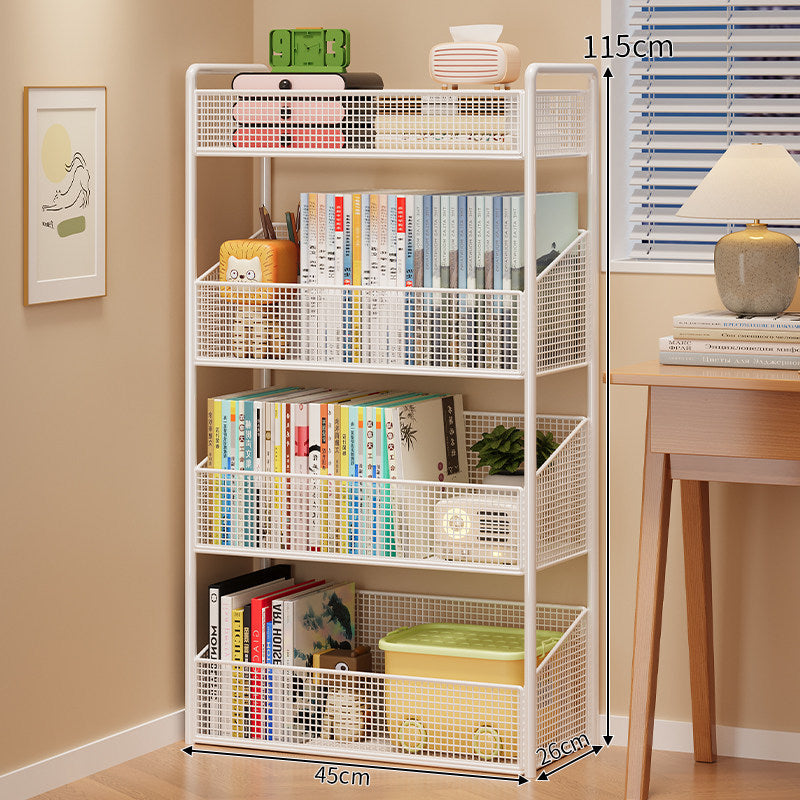 Modern Multi-Tier Mesh Storage Shelf Kalsten
