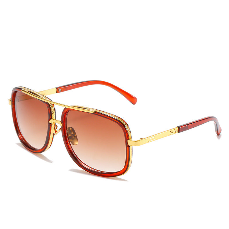 Ladies square sunglasses with luxurious accents Kalsten
