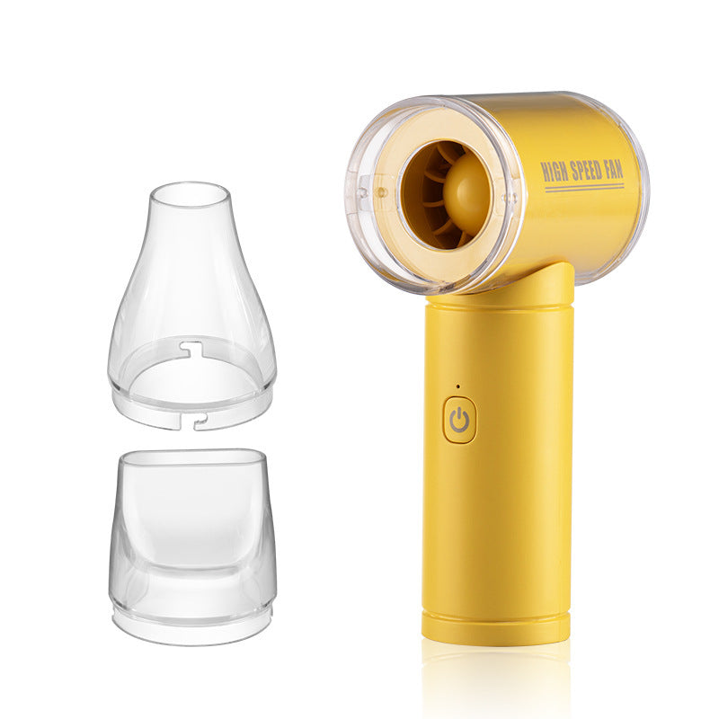 Women portable high-speed handheld fan with interchangeable attachments Kalsten