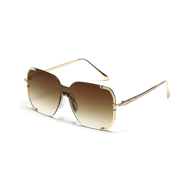 Women large stylish sun protection glasses Kalsten