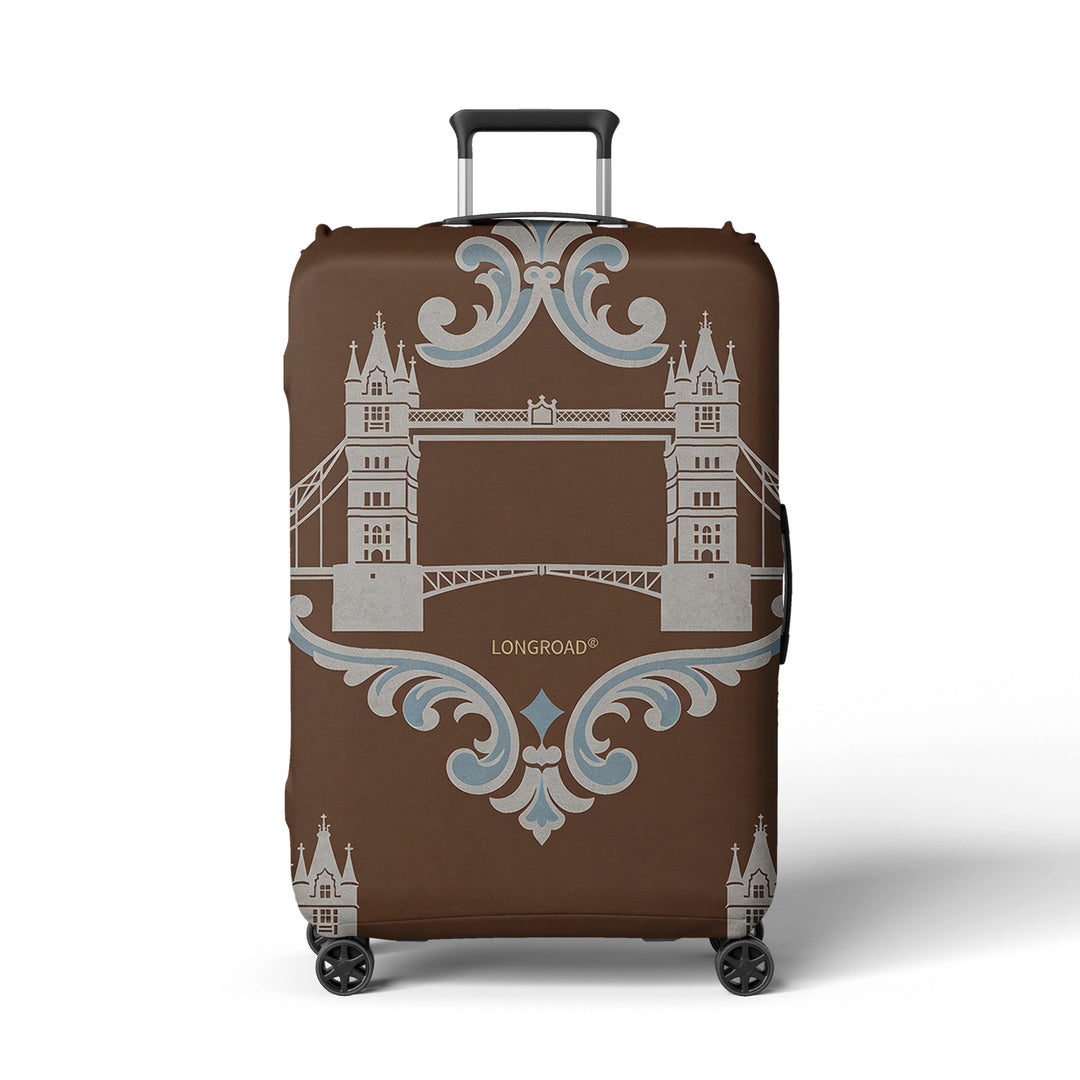 Women's Travel Trolley Kalsten  with elegant baroque pattern