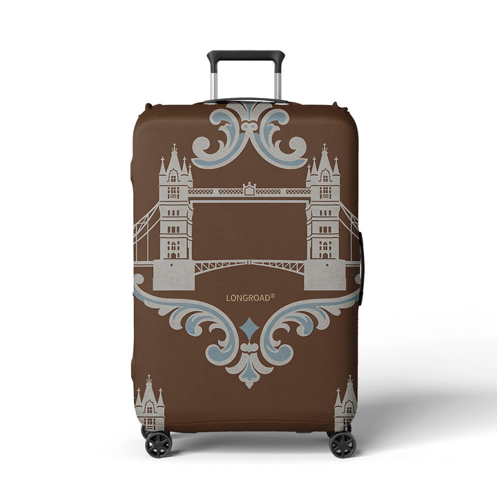 Women's Travel Trolley Kalsten  with elegant baroque pattern