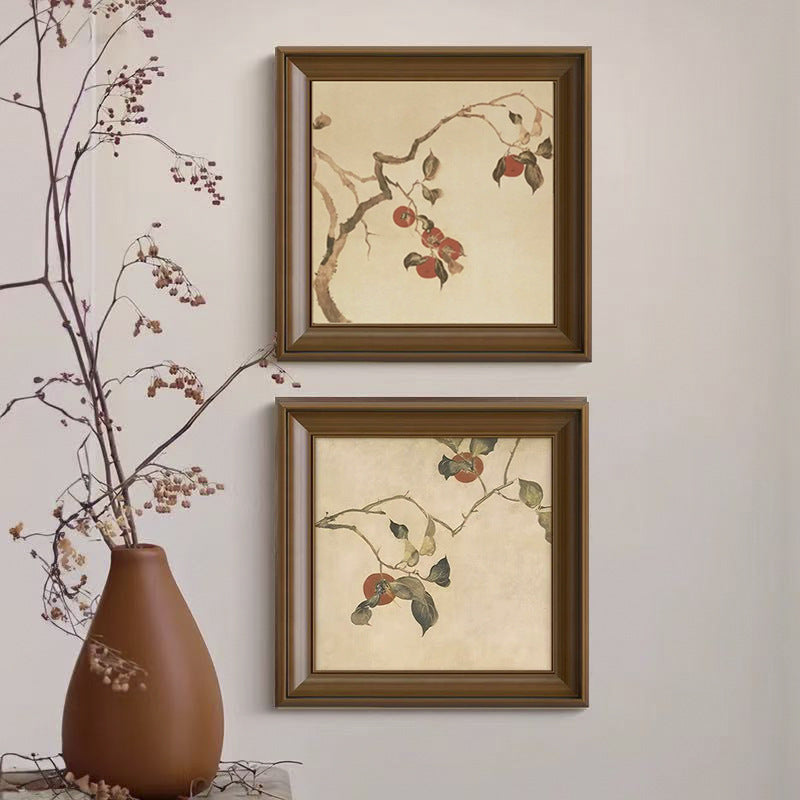 Framed Vintage Botanical Wall Art