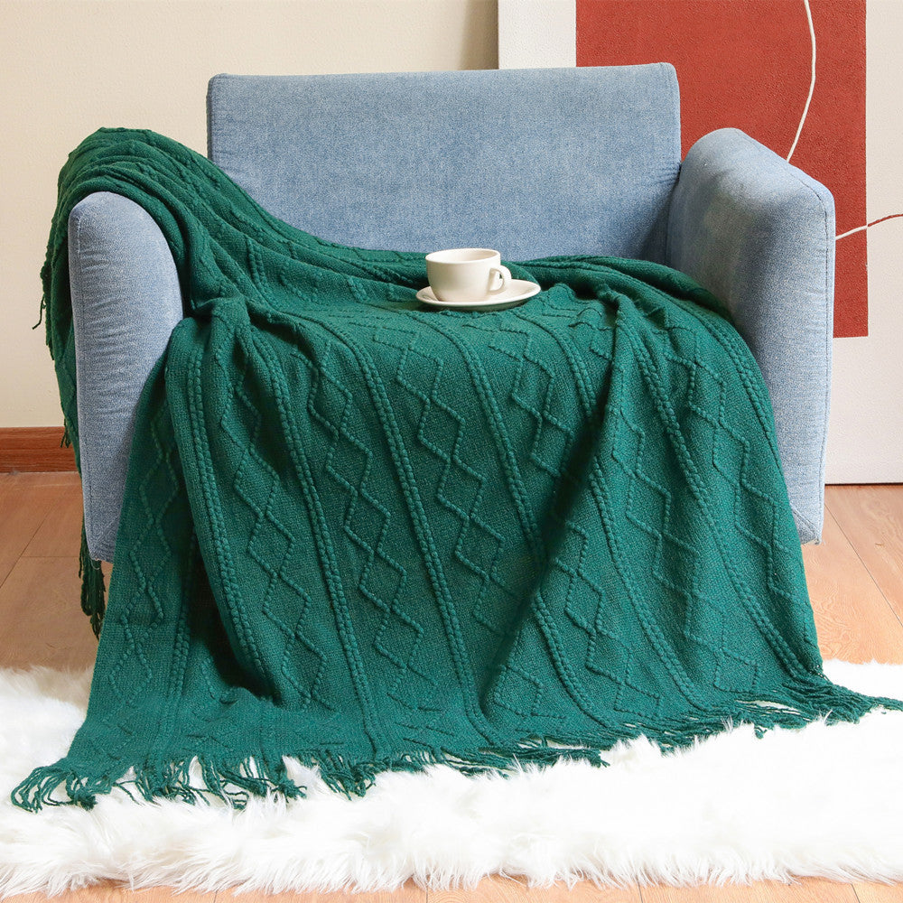 Textured Knit Scarf Kalsten