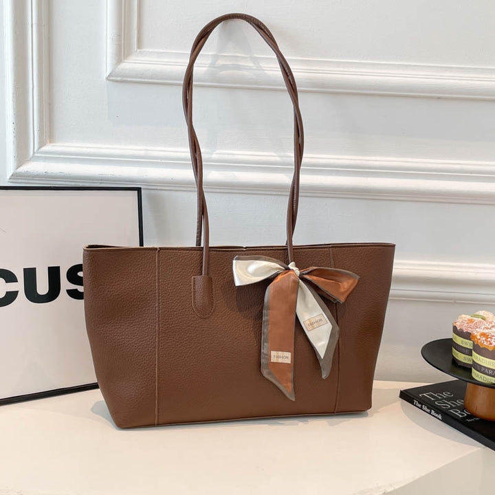 Elegant Leather Tote Bag