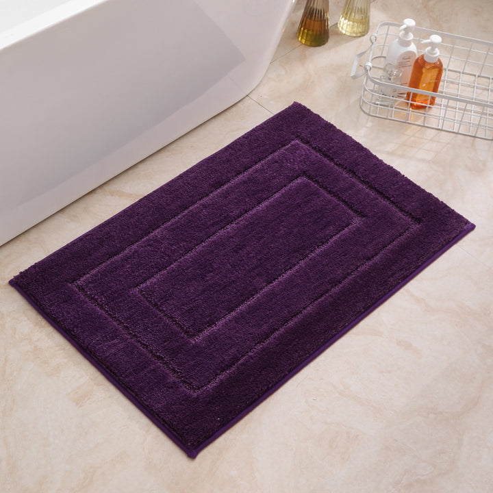 Plush Bathroom Mat