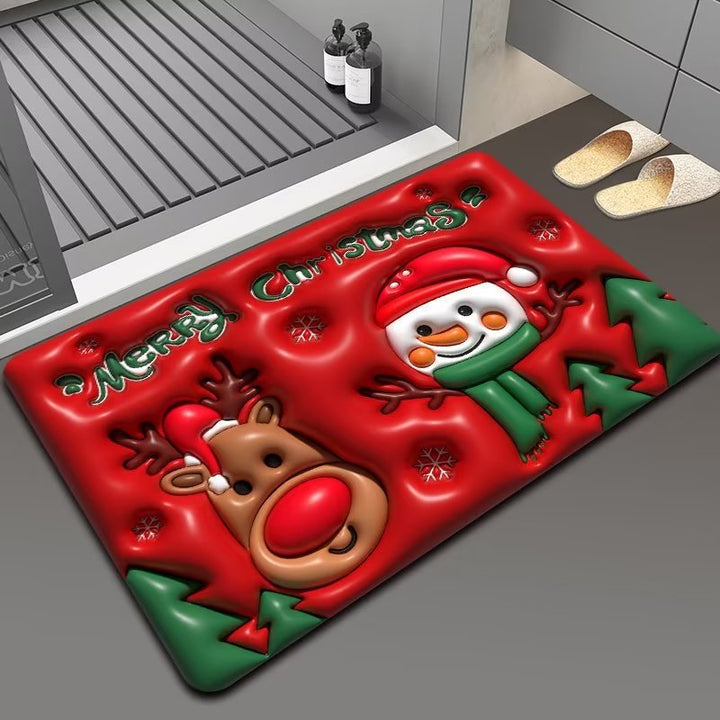 Christmas Themed Floor Mat Kalsten
