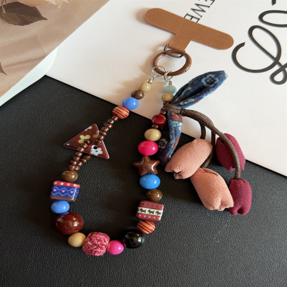 Decorative Beaded Charm Keychain Kalsten 1790135023