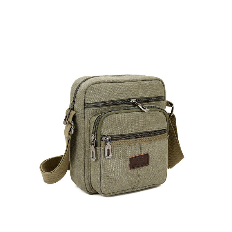 Multi-Compartment Casual Crossbody Bag