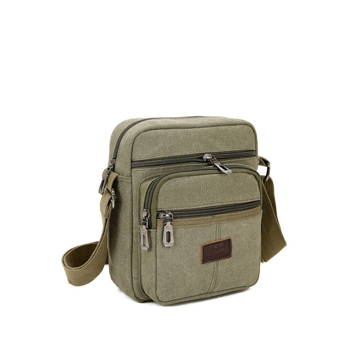 Multi-Compartment Casual Crossbody Bag