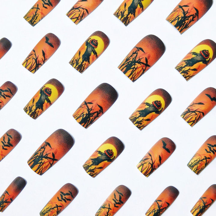 Halloween-Inspired Art Nail Wraps Kalsten