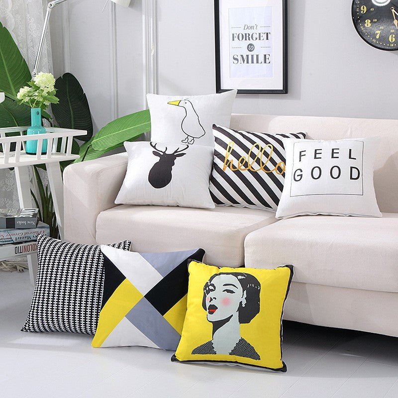 Women soft and decorative pillow cover Kalsten